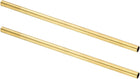 2Pcs H62 Brass Round Tube, 7mm OD 0.5mm Wall Thickness 200mm Length Seamless Precision Straight Pipe Tubing for DIY Projects Crafts Gardening Industry Precision Applications