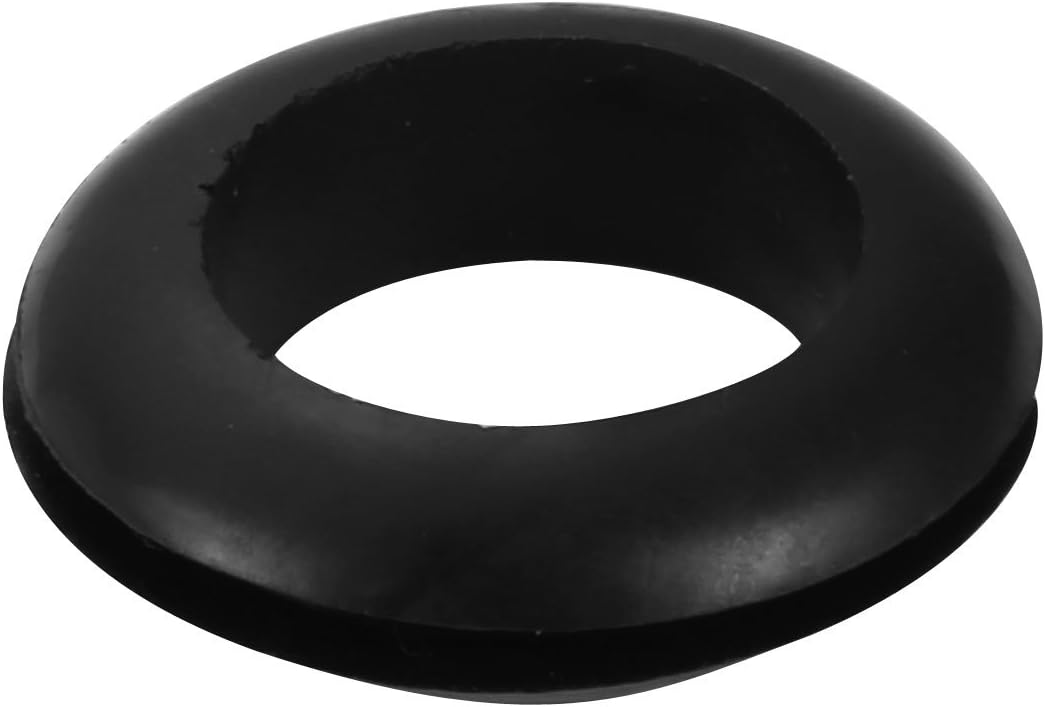 Wire Protective Grommets Black Rubber 25mm Double Sided Grommet