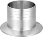 304 Stainless Steel KF50 Flange to 50mm Rubber Hose Barb Adapter for Vacuum