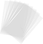 300 Pcs Heat Shrink Wrap Bags, 7" x 10" POF Clear Heat Shrink Film Wrap Bags for Gift Baskets, Packaging Collection, Homemade DIY, Handmade Crafts, Cookie