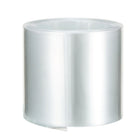 43mm Flat PVC Heat Shrink Tubing Battery Wrap 2m Length for 26650 Battery Clear