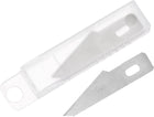 50Pcs 41.5x24.3mm Craft Knife Blades, High Speed Steel Hobby Blades Replacement Set Art Blades Carving Tool with Storage Case