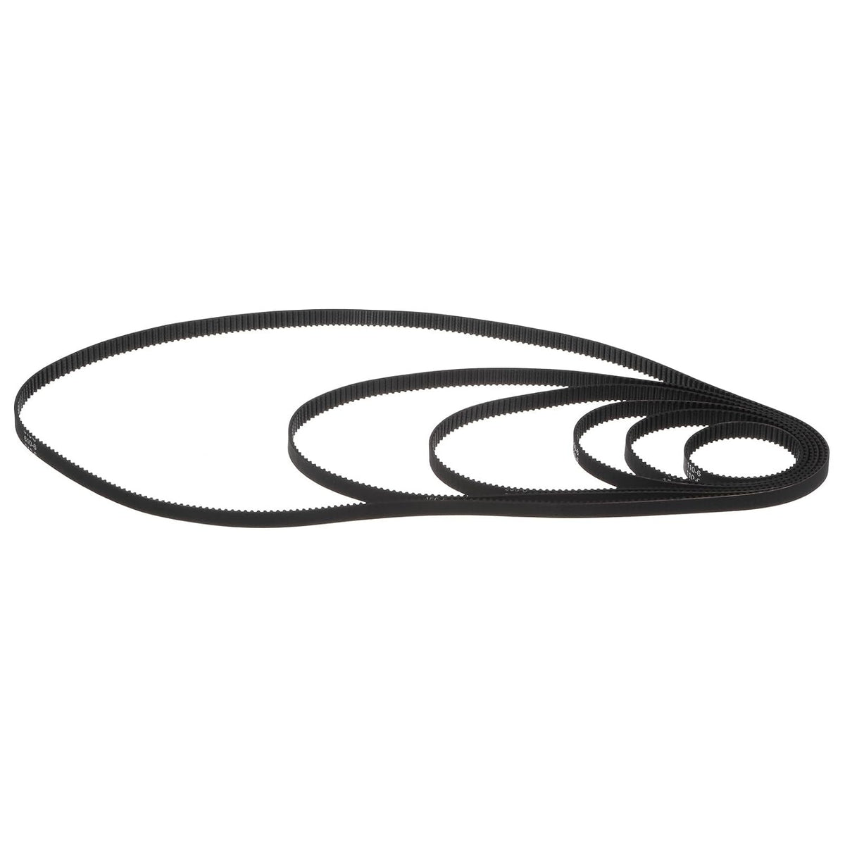 6pcs 2GT Closed Loop Timing Belt Assorted Size 110mm 158mm 200mm 300mm 400mm 610mm Length, 6mm Width, 3D Printer Timing Belts