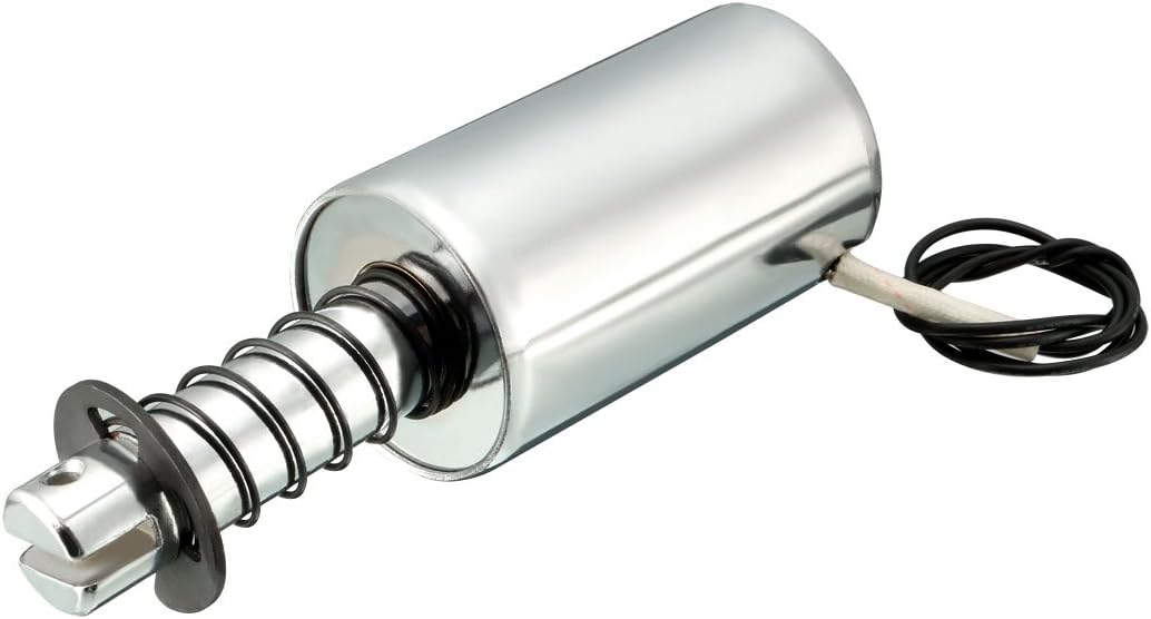 DC 12V 60-120N Force 10mm Pull Type,Tubular Solenoid Electromagnet,Linear Motion,MQ8-Z57