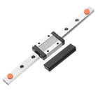 MGN12 200mm Linear Guide Rail with MGN12H Sliding Carriage Block and Plastic Mini MGN12 Linear Guide for DIY 3D Printers and CNC Machine, Black