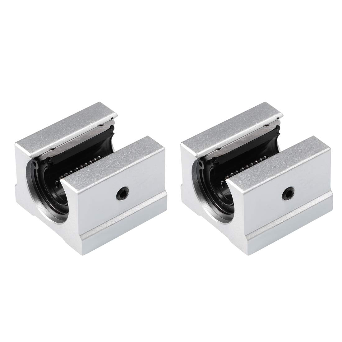 SBR16UU Linear Ball Bearing Slide Block Units, 16mm Bore Dia (Pack of 2)