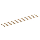M2 x 250mm Male Threaded 0.4mm Pitch All Thread Brass Rod Bar Gold Tone 3 Pcs