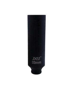 링크메이저 1/2인치 드라이브 미터 엑stra 딥 임팩트 소켓, 33mm