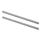 Round Steel Rod, 8mm HSS Lathe Bar Stock Tool 200mm Long, for Shaft Gear Drill Lathes Boring Machine Turning Miniature Axle, Cylindrical Pin DIY Craft Tool, 2pcs