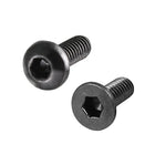M2x6mm Thread Button Head Hex Socket Cap Screw Bolt 100pcs, Flat Head Hex Socket Cap Screw Bolt 50pcs
