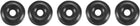 Nitrile Rubber O-Rings, 4mm OD 1mm ID 1.5mm Width, Metric Nitrile Rubber Sealing Gasket, Pack of 100