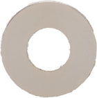 Plastic Flat Washers 7mm OD 3mm ID 1mm Thickness Sealing Gasket for Faucet Pipe Water Hose, White, Pack of 1000