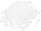 M2 x 12mm Nylon 6/6 Phillips Drive Machine Screw grey white 100pcs