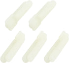 5pcs White Nylon Clevis 1.2mm Hole Diameter 29 x 7.5 x 6.5mm