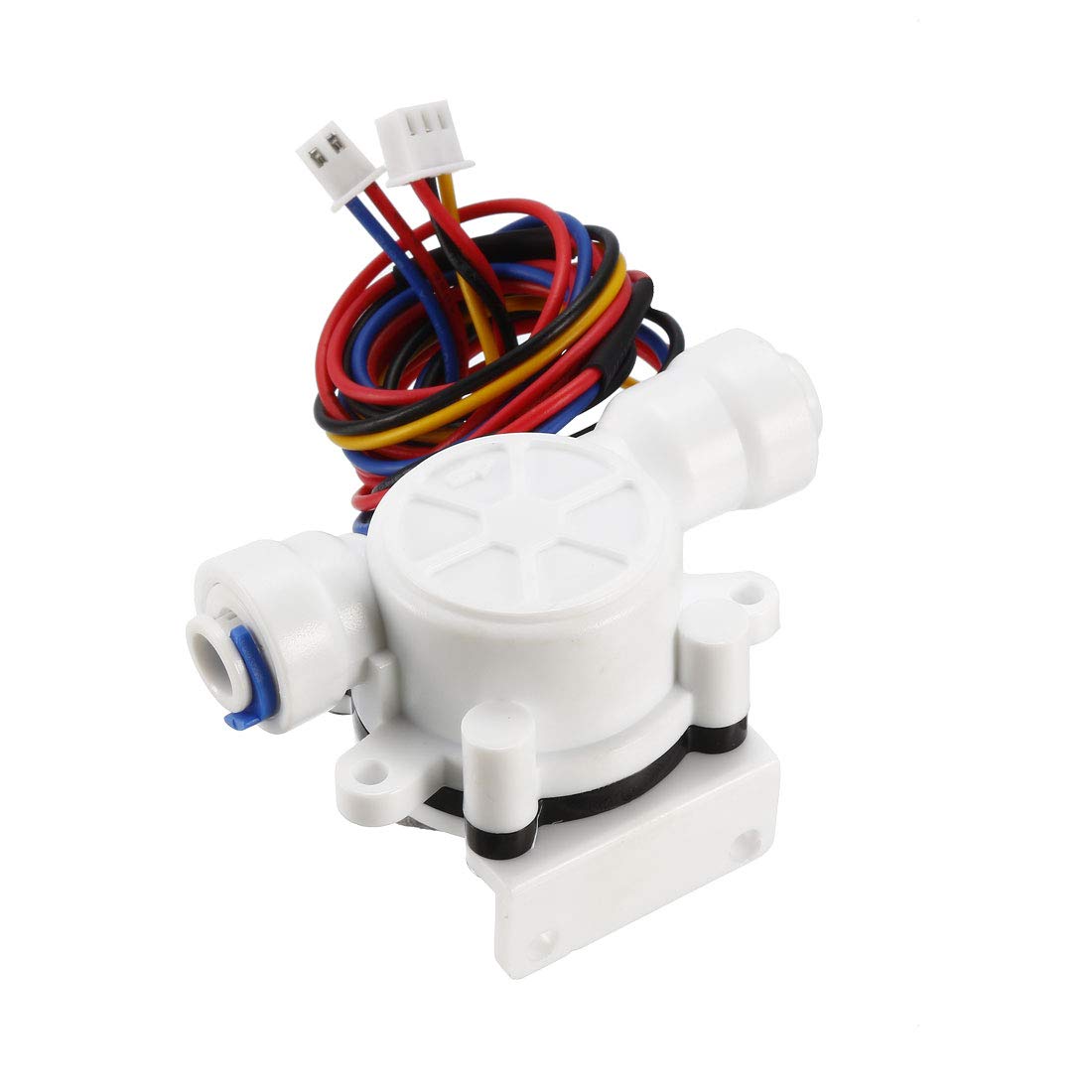 1/4in Quick Connect Hall Effect Liquid Water Flow Sensor Switch Flowmeter Counter Meter DC5V 0.05-0.8L/min