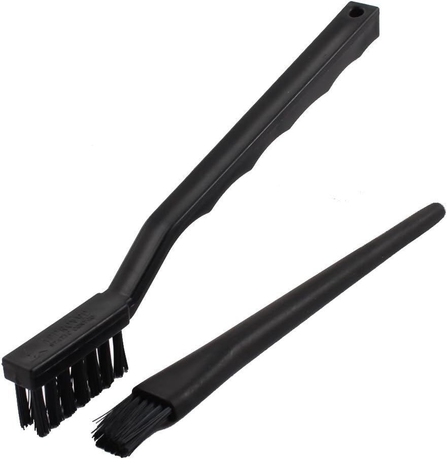 2PCS Black Nonslip Conductive Ground ESD Anti Static Brush Kit