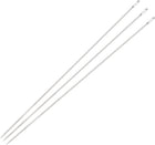 25Pcs Beading Needles Fine Thin Long Straight Sewing Embroidery Threads Stainless Steel 3.94 Inch