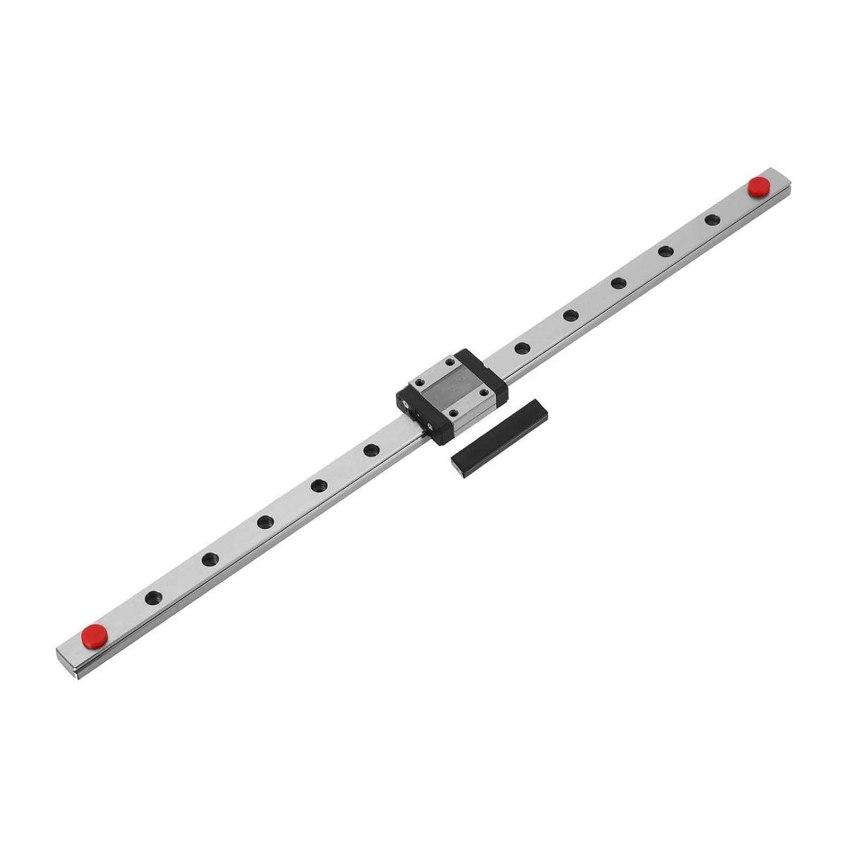 MGN12 350mm Linear Sliding Rail Guide with MGN12C Sliding Carriage Block and Mini Guide, Linear Motion Guideway for Mini Engraving CNC Machine 3D Printer