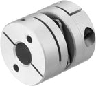 8mm to 8mm Bore L26xD26 1 Diaphragm Motor Wheel Flexible Coupling Joint