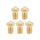0.6mm 3D Printer Nozzle Head Replacement, Brass 5pcs