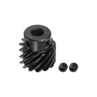 6mm Inner Aperture 13T Helical Bevel Gear 1 Mod Hardened 45# Steel Spur Diff Differential Motor Spiral Bevel Gear Parts Accessories, Right Direction