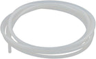 2mm x 4mm High Temp Resistant Soft Translucent Silicone Tube Hose Pipe 2M Length