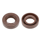 Oil Seal 22mm Inner Dia 40mm OD 10mm Thick Fluorine Rubber Double Lip Seals 2Pcs