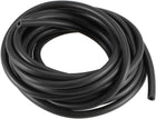 Lubricating Oil Hose, 3mm(1/8") ID x 6mm(15/64") OD 13.12Ft/4M Rubber Water Hose Pipe Tubing Black