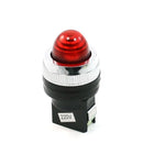 a13071000ux0931 AC220V Round Head Signal Indicator Pilot Bulb Lamp, Red Light