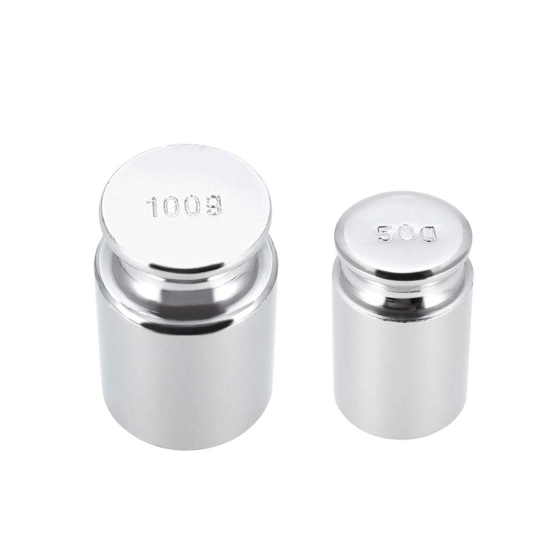 Calibration Weight Set 50g 100g M1 Precision Chrome Plated Steel for Digital Balance Scales