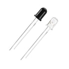 50pairs 5mm 940nm LEDs Infrared Emitter and IR Receiver Diode DC 1.2V Light Emitting Diodes