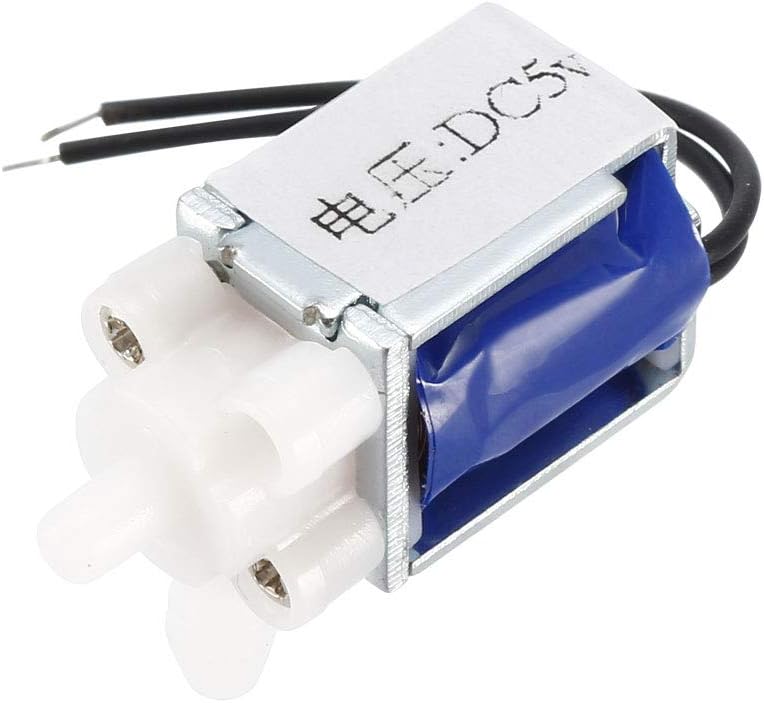 Miniature Solenoid Valve 2 Way Normally Closed DC5V 0.22A Water Air Solenoid Valve