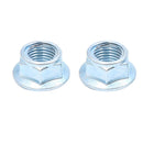 2pcs 14mm Thread Dia Hexagon Lock Screw Nut Fasteners for Car Vehicle