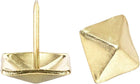 Upholstery Nails Tacks 19mm Square Head 21mm Height Antique Furniture Nails Pins Gold Tone 20 Pcs