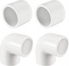 20mm Slip 90 Degree 10Pcs, PVC Pipe Fitting, 20mm PVC Pipe Cap Fitting, Slip Socket External End Caps 10Pcs