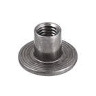 M6x17.5x1.4mm Tee Nut Carbon Steel T-Nut Mounting Hardware Fitting Fastener Through Hole Flange Insert Female Thread 30Pcs