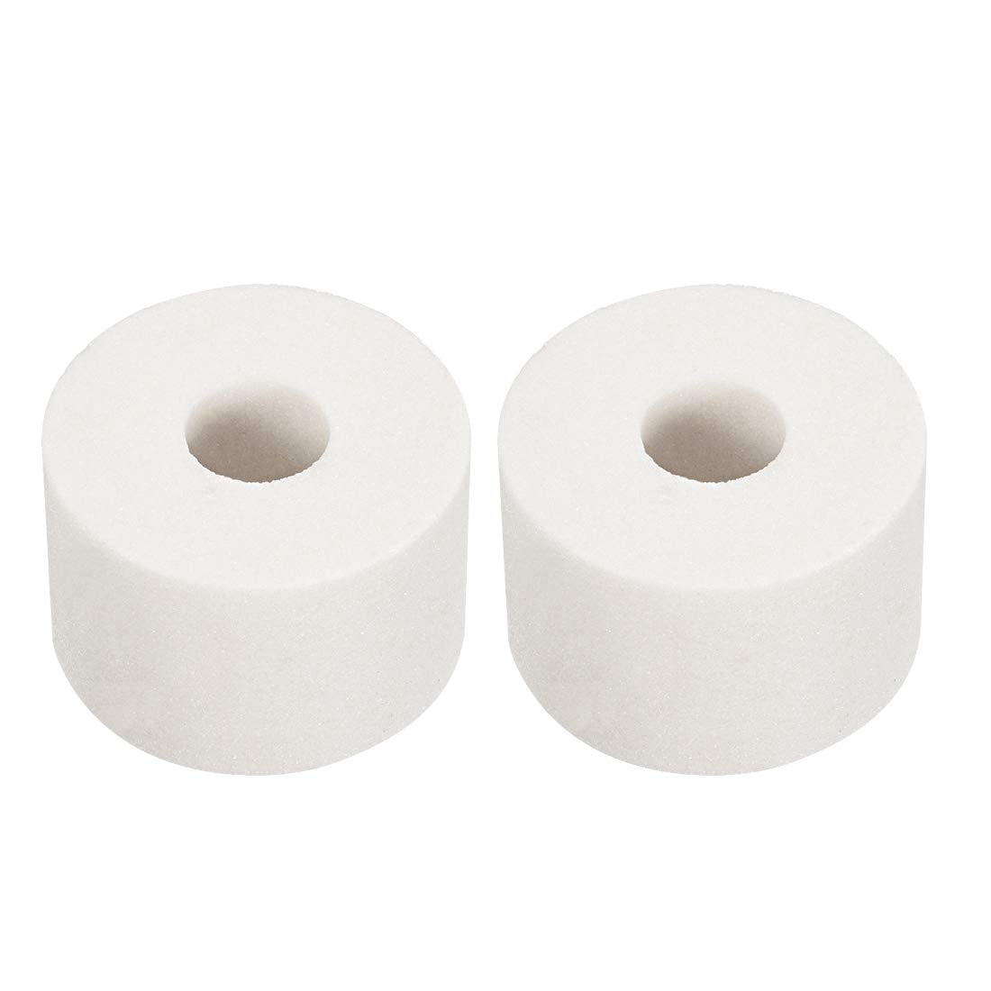 2.4-Inch Cylinder Grinding Wheels White Aluminum Oxide WA60 Grits Surface Grinding Ceramic Tools 2 Pcs