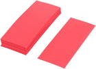 30pcs 72mm x 18.5mm PVC Heat Shrink Tubing Red for 1 x 18650 Battery
