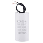 CBB60 Run Capacitor 100uF 450V AC 2 Wires 50/60Hz Cylinder 120x60mm for Air Compressor Water Pump Motor