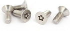 M6x16mm 304 Stainless Steel Flat Head Torx Five-Lobe Tamper Screw 5pcs