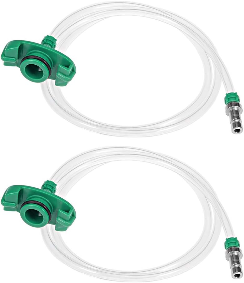 Air Tube 30cc Glue Adhesive Dispenser Syringes Connector Adapter for Industrial, 2 Pcs