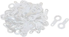 M4.2 Lug Plate Solder Ring Terminal Connector Crimp Silver Tone 100pcs