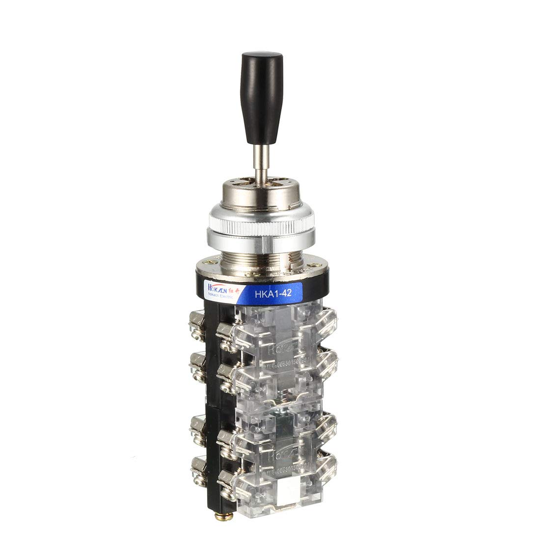Joystick Switch Controllers 4 Position 8NO Latching Type 150V/250V/600V 30mm Panel Mount HKA1-42