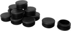 45mm 1.77" OD Plastic Tube Inserts Pipe End Cover Caps 12pcs, 1.61"-1.69" Inner Dia, Home Office Gym Bung