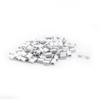 100PCS 1.2mm Steel Cables Aluminium Wire Rope Oval Ferrules 6mm x 2mm