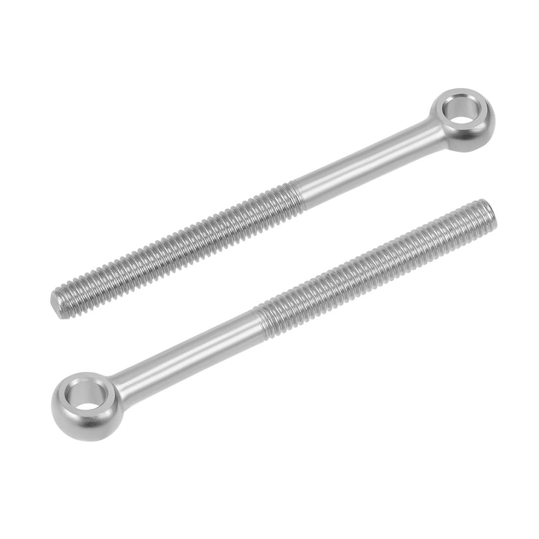 M6 x 70mm Machinery Shoulder Swing Lifting Eye Bolt 304 Stainless Steel Metric Thread 5pcs