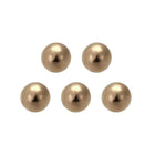 3/8-inch Precision Solid Brass Bearing Balls 10pcs
