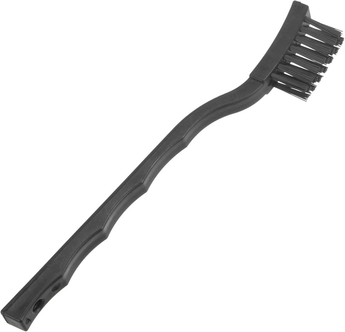 Anti Static ESD Brush Portable Plastic Handle Nylon Lab Cleaning Brushes for Electronics Keyboard PCB BGA Repair Soldering, 15x30mm Bristles