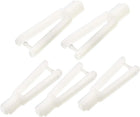 5Pcs White Nylon Clevis 2mm Dia Hole 29mm Length for RC Airplane