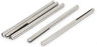 3mm 1/8 Inch Shank Dia Split Mandrel Silver Tone 5pcs for Abrasive Sandpaper